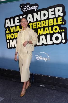 March 21, 2025, Mexico City, Ciudad de Mexico, Mexico: Mabel Cadena attends the red carpet for Alexander and the Terrible, Horrible, No Good, Very Bad Road Trip film premiere at Sofitel Mexico City Reforma. on March 21, 2025 in Mexico City, Mexico. Mexico City Mexico - ZUMAe321 20250321_zea_e321_033 Copyright: xYamakxPereax