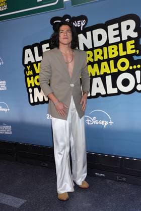 March 21, 2025, Mexico City, Ciudad de Mexico, Mexico: Cristo FernoÂ¡ndez attends the red carpet for Alexander and the Terrible, Horrible, No Good, Very Bad Road Trip film premiere at Sofitel Mexico City Reforma. on March 21, 2025 in Mexico City, Mexico. Mexico City Mexico - ZUMAe321 20250321_zea_e321_008 Copyright: xYamakxPereax