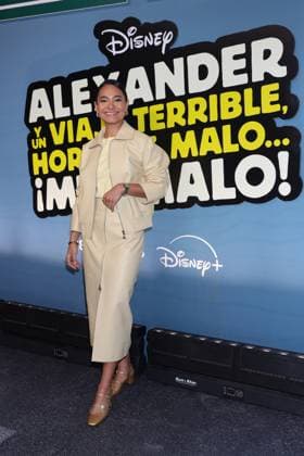 March 21, 2025, Mexico City, Ciudad de Mexico, Mexico: Mabel Cadena attends the red carpet for Alexander and the Terrible, Horrible, No Good, Very Bad Road Trip film premiere at Sofitel Mexico City Reforma. on March 21, 2025 in Mexico City, Mexico. Mexico City Mexico - ZUMAe321 20250321_zea_e321_014 Copyright: xYamakxPereax