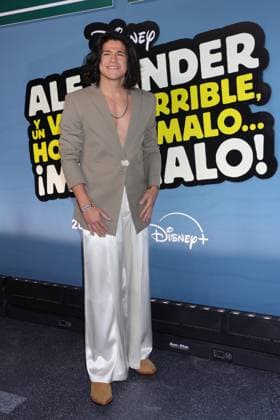 March 21, 2025, Mexico City, Ciudad de Mexico, Mexico: Cristo FernoÂ¡ndez attends the red carpet for Alexander and the Terrible, Horrible, No Good, Very Bad Road Trip film premiere at Sofitel Mexico City Reforma. on March 21, 2025 in Mexico City, Mexico. Mexico City Mexico - ZUMAe321 20250321_zea_e321_037 Copyright: xYamakxPereax