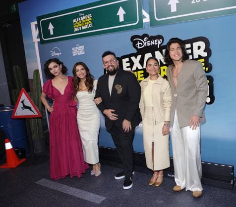 Mexico premiere of Alexander and the Terrible, Horrible, No Good, Very Bad Road Trip at Sofitel Mexico City Reforma Featuring: Paulina Chavez, Eva Longoria, Marvin Lemus, Mabel Cadena, Cristo Fernandez Where: Mexico City, Mexico When: 21 Mar 2025 Credit: Yamak Perea EyePix INSTARimages EDITORIAL USE ONLY. NOT FOR USE BY NEWSPAPERS BASED IN THE UK. Copyright: xx instar54616801