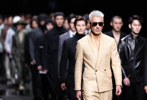 BEIJING, CHINA - MARCH 22: Models walk the runway at the FIRS China Suits Trend Show on day 3 of China Fashion Week A W2025 at 798Â·751 PARK on March 22, 2025 in Beijing, China.  Copyright: xChinaxNewsxServicex 111556568776