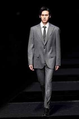 BEIJING, CHINA - MARCH 22: A model walks the runway at the FIRS China Suits Trend Show on day 3 of China Fashion Week A W2025 at 798Â·751 PARK on March 22, 2025 in Beijing, China.  Copyright: xChinaxNewsxServicex 111556568784