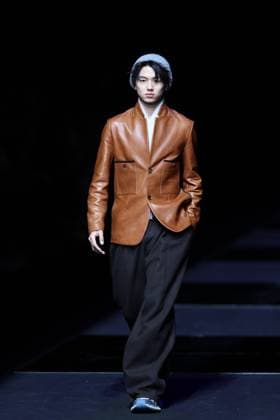 BEIJING, CHINA - MARCH 22: A model walks the runway at the FIRS China Suits Trend Show on day 3 of China Fashion Week A W2025 at 798Â·751 PARK on March 22, 2025 in Beijing, China.  Copyright: xChinaxNewsxServicex 111556568837