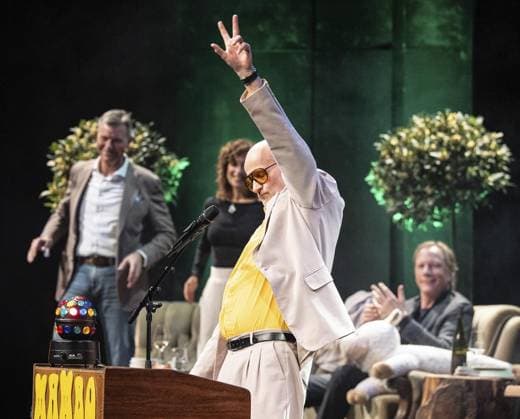 Presentation of the Comedy Award Recklinghausen Hurz 2025 FOR EDITORIAL PURPOSES ONLY EDITORIAL USE ONLY p Presentation of the Comedy Award Recklinghausen Hurz 2025 on Monday, March 24, 2025 at the Festspielhaus in Recklinghausen Mambo Kurt during his performance Recklinghausen NRW Recklinghausen Copyright StefanxArendx xFUNKExFotoxService Copyright: StefanxArendx xFUNKExFotoxService doc7zwuqy39vlz14lnb0iv7 ,EDITORIAL USE ONLY Copyright: StefanxArendx xFUNKExFotoxService