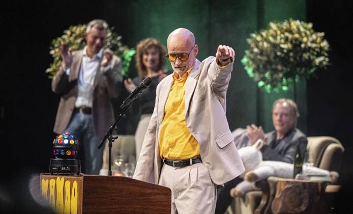 Presentation of the Comedy Award Recklinghausen Hurz 2025 FOR EDITORIAL PURPOSES ONLY EDITORIAL USE ONLY p Presentation of the Comedy Award Recklinghausen Hurz 2025 on Monday, March 24, 2025 at the Festspielhaus in Recklinghausen Mambo Kurt during his performance Recklinghausen NRW Recklinghausen Copyright StefanxArendx xFUNKExFotoxService Copyright: StefanxArendx xFUNKExFotoxService doc7zwus4vlx0j59n2lvj ,EDITORIAL USE ONLY Copyright: StefanxArendx xFUNKExFotoxService