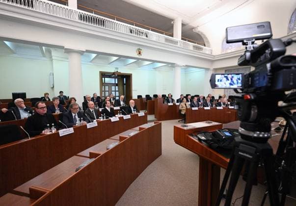 Russia Putin Culture Council 8887570 25.03.2025 Participants attend a meeting of the Presidential Council for Culture and Art in Moscow, Russia. Kirill Zykov Sputnik Moscow Russia  Copyright: xKirillxZykovx