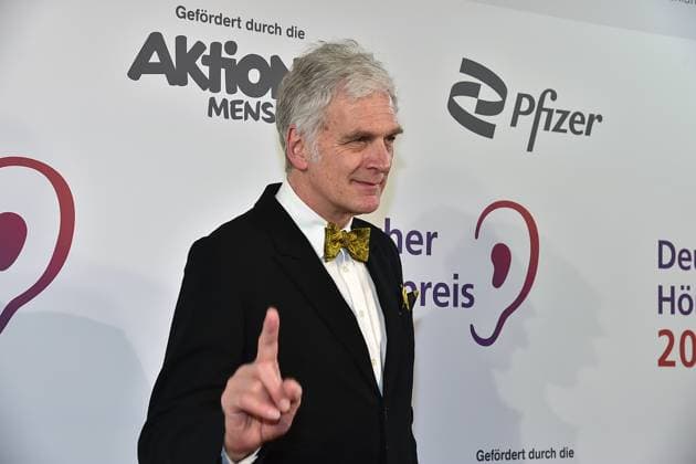 3 German Hearing Film Award 2025 Walter Sattler Arrival at the c in Berlin, on 25 03 2025 Photopress Mueller