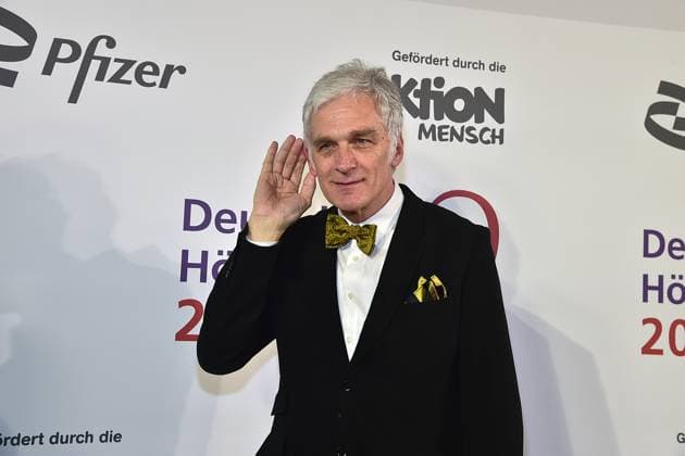 3 German Hearing Film Award 2025 Walter Sattler Arrival at the c in Berlin, on 25 03 2025 Photopress Mueller