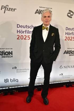 3 German Hearing Film Award 2025 Walter Sattler Arrival at the c in Berlin, on 25 03 2025 Photopress Mueller