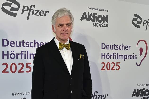 3 German Audio Film Award 2025 Walter Sittler Arrival at the 23 German Audio Film Award in Berlin, on 25 03 2025 Photopress Mueller