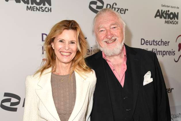 Leslie Malton and Felix von Manteuffel at the German Audio Film Award ceremony on 25 03 2025 in Berlin German Audio Film Award 2025 in Berlin