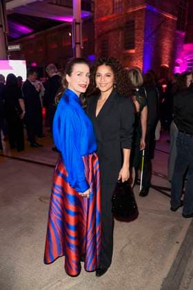 Nadine Heidenreich and Patricia Meeden at the German Audio Film Award ceremony on 25 03 2025 in Berlin German Audio Film Award 2025 in Berlin