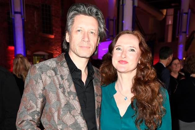 Lovis Willenberg and Deborah Kaufmann at the German Audio Film Award ceremony on 25 03 2025 in Berlin German Audio Film Award 2025 in Berlin