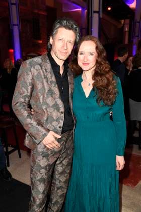 Lovis Willenberg and Deborah Kaufmann at the German Audio Film Award ceremony on 25 03 2025 in Berlin German Audio Film Award 2025 in Berlin