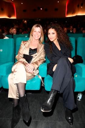 Valerie Niehaus and Patricia Meeden at the German Audio Film Award ceremony on 25 03 2025 in Berlin German Audio Film Award 2025 in Berlin