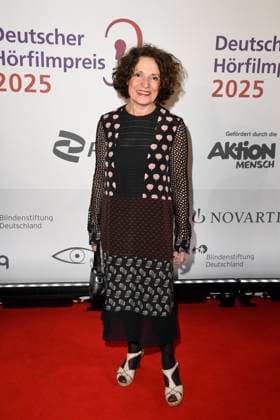 Adriana Altaras at the German Audio Film Award ceremony on 25 03 2025 in Berlin German Audio Film Award 2025 in Berlin