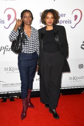 Sheri Hagen and Benita Bailey at the German Audio Film Award ceremony on 25 03 2025 in Berlin German Audio Film Award 2025 in Berlin