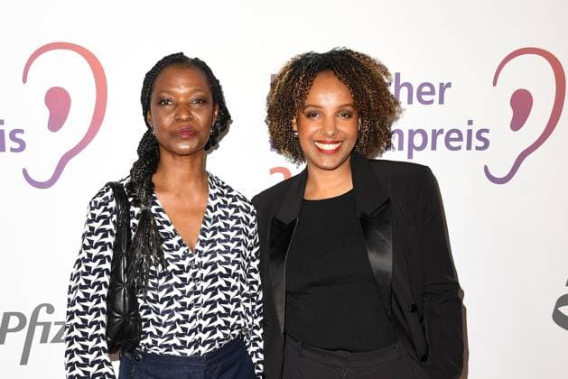 Sheri Hagen and Benita Bailey at the German Audio Film Award ceremony on 25 03 2025 in Berlin German Audio Film Award 2025 in Berlin