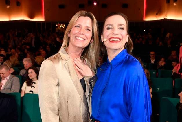 Valerie Niehaus and Nadine Heidenreich at the German Audio Film Award ceremony on 25 03 2025 in Berlin German Audio Film Award 2025 in Berlin