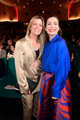 Valerie Niehaus and Nadine Heidenreich at the German Audio Film Award ceremony on 25 03 2025 in Berlin German Audio Film Award 2025 in Berlin