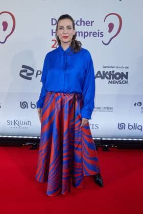 Nadine Heidenreich Guest arrival for the 23 German Audio Film Award 2025 at the Colosseum Filmtheater in Berlin on 25 02 2025 23 German Audio Film Award 2025