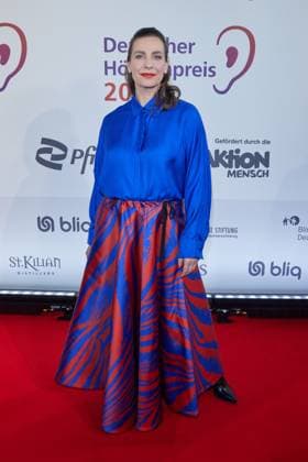 Nadine Heidenreich Guest arrival for the 23 German Audio Film Award 2025 at the Colosseum Filmtheater in Berlin on 25 02 2025 23 German Audio Film Award 2025