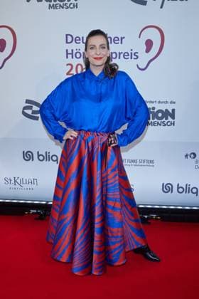 Nadine Heidenreich Guest arrival for the 23 German Audio Film Award 2025 at the Colosseum Filmtheater in Berlin on 25 02 2025 23 German Audio Film Award 2025