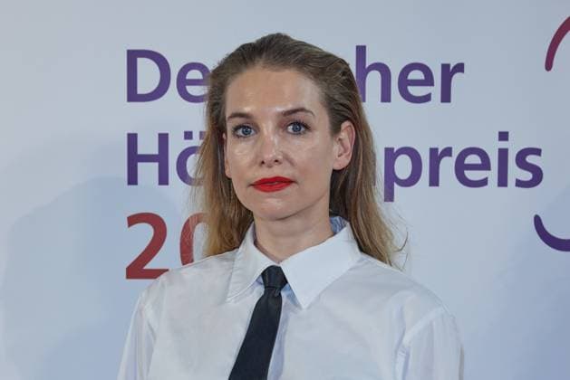 Sina Martens guest arrival for the 23 German Audio Film Award 2025 at the Colosseum Filmtheater in Berlin on 25 02 2025 23 German Audio Film Award 2025