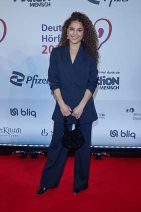Patricia Meeden Guest arrival for the 23 German Audio Film Award 2025 at the Colosseum Filmtheater in Berlin on 25 02 2025 23 German Audio Film Award 2025