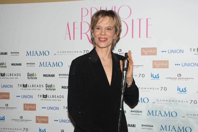 Rome, Palazzo Piacentini Mimit Aphrodite Award 2025 Rome, Palazzo Piacentini Mimit Aphrodite Award 2025, In the photo: Sonia Bergamasco Rome Italy  Copyright: xIPA ABACAx
