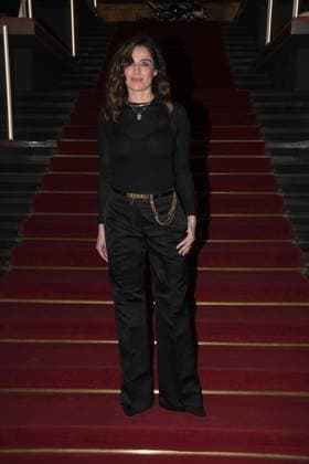 Rome, Italy: Rome, Palazzo Piacentini Mimit Aphrodite Award 2025, In the photo: Luisa Ranieri Rome Italy  - ZUMAp169 20250326_zea_p169_091 Copyright: xVincenzoxLandix