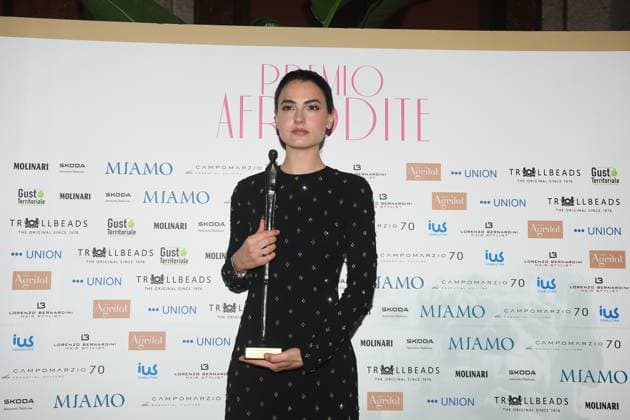 Rome, Italy: Rome, Palazzo Piacentini Mimit Aphrodite Award 2025, In the photo: Romana Maggiora Vergano Rome Italy  - ZUMAp169 20250326_zea_p169_128 Copyright: xVincenzoxLandix
