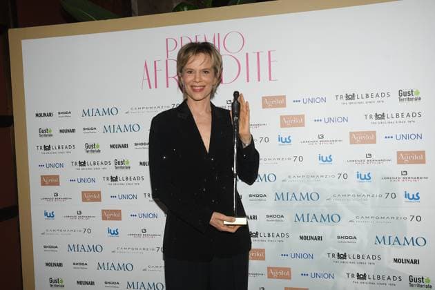 Rome, Italy: Rome, Palazzo Piacentini Mimit Aphrodite Award 2025, In the photo: Sonia Bergamasco Rome Italy  - ZUMAp169 20250326_zea_p169_139 Copyright: xVincenzoxLandix
