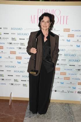 Rome, Italy: Rome, Palazzo Piacentini Mimit Aphrodite Award 2025, In the photo: Monica Guerritore Rome Italy  - ZUMAp169 20250326_zea_p169_143 Copyright: xVincenzoxLandix