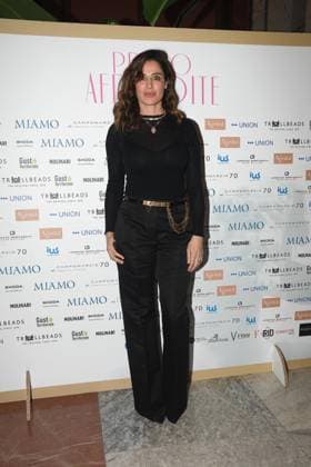 Rome, Italy: Rome, Palazzo Piacentini Mimit Aphrodite Award 2025, In the photo: Luisa Ranieri Rome Italy  - ZUMAp169 20250326_zea_p169_146 Copyright: xVincenzoxLandix