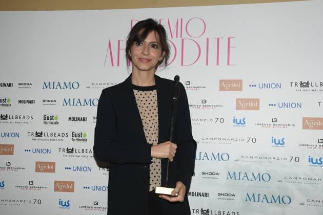 Rome, Italy: Rome, Palazzo Piacentini Mimit Aphrodite Award 2025, In the photo: Giulia Steigerwalt Rome Italy  - ZUMAp169 20250326_zea_p169_154 Copyright: xVincenzoxLandix