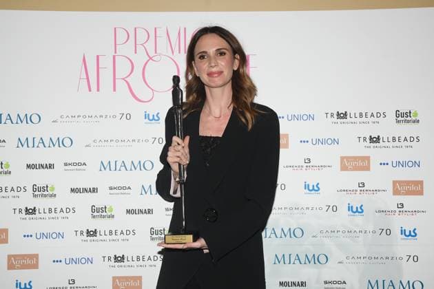 Rome, Italy: Rome, Palazzo Piacentini Mimit Aphrodite Award 2025, In the photo: Emanuela Fanelli Rome Italy  - ZUMAp169 20250326_zea_p169_166 Copyright: xVincenzoxLandix