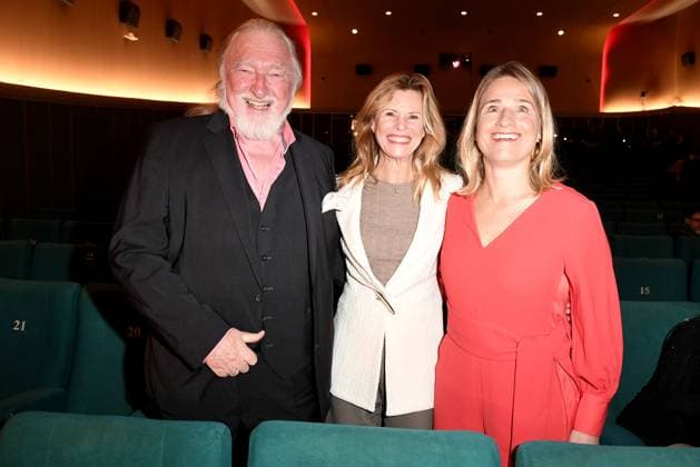 Felix von Manteuffel, Leslie Malton and Verena Bentele at the German Audio Film Award ceremony on 25 03 2025 in Berlin German Audio Film Award 2025 in Berlin