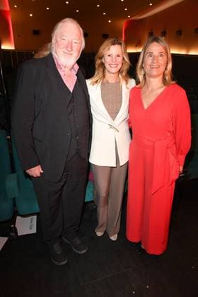 Felix von Manteuffel, Leslie Malton and Verena Bentele at the German Audio Film Award ceremony on 25 03 2025 in Berlin German Audio Film Award 2025 in Berlin