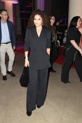 Patricia Meeden at the 23 GERMAN HEARING FILM AWARD 2025 at the Filmtheater Colosseum in Berlin on 25 03 2025