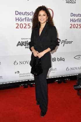 Patricia Meeden at the 23 GERMAN HEARING FILM AWARD 2025 at the Filmtheater Colosseum in Berlin on 25 03 2025