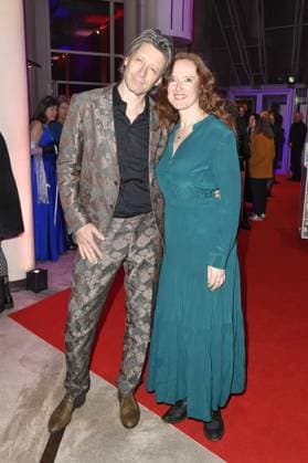 Lovis Willenberg and Deborah Kaufmann at the 23 GERMAN HEARING FILM AWARD 2025 at the Colosseum Filmtheater in Berlin on 25 03 2025