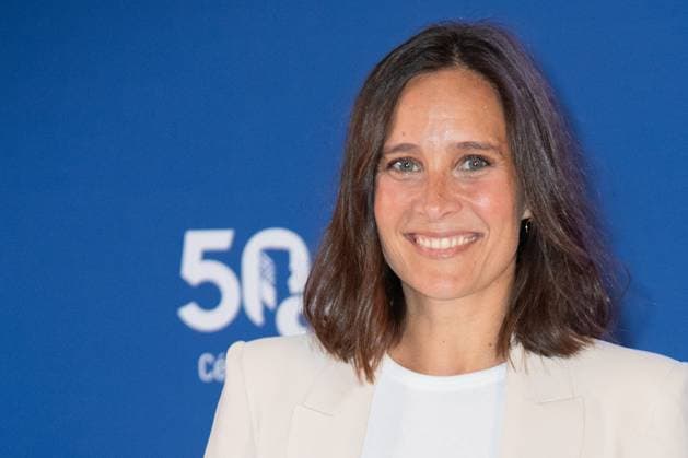 Cesar Des Lyceens 2025 Julie de Bona attending the Le Comte De Monte-Christo - Cesar Des Lyceens 2025 at La Sorbonne University in Paris, France on March 26, 2025. Photo by Aurore Marechal ABACAPRESS.COM Paris France  Copyright: xMarechalxAurore ABACAx