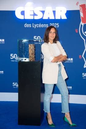 Cesar Des Lyceens 2025 Julie de Bona attending the Le Comte De Monte-Christo - Cesar Des Lyceens 2025 at La Sorbonne University in Paris, France on March 26, 2025. Photo by Aurore Marechal ABACAPRESS.COM Paris France  Copyright: xMarechalxAurore ABACAx