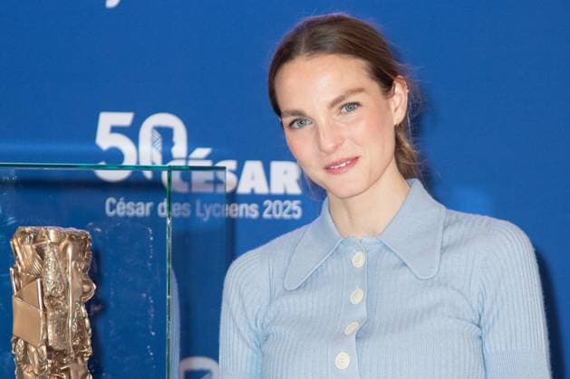 Cesar Des Lyceens 2025 Adele Simphal attending the Le Comte De Monte-Christo - Cesar Des Lyceens 2025 at La Sorbonne University in Paris, France on March 26, 2025. Photo by Aurore Marechal ABACAPRESS.COM Paris France  Copyright: xMarechalxAurore ABACAx
