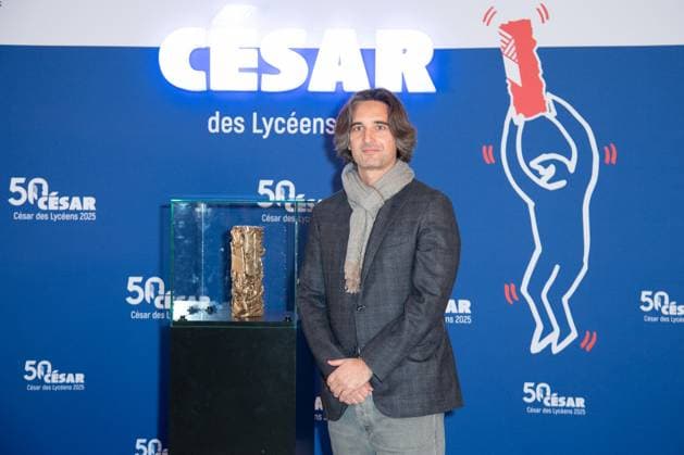 Cesar Des Lyceens 2025 Dimitri Rassam attending the Le Comte De Monte-Christo - Cesar Des Lyceens 2025 at La Sorbonne University in Paris, France on March 26, 2025. Photo by Aurore Marechal ABACAPRESS.COM Paris France  Copyright: xMarechalxAurore ABACAx