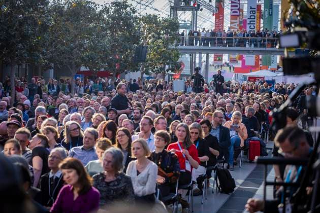 Leipzig Book Fair In the new fair, 2,040 exhibitors from 45 countries will present this years new products This years motto of the fair is Words move worlds This years guest country is Norway Award ceremony of the Leipzig Book Fair 2025 Leipzig Saxony Germany