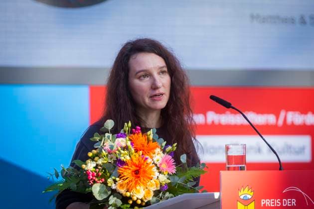 Leipzig Book Fair In the new fair, 2,040 exhibitors from 45 countries will present this years new products The fairs motto this year is Words move worlds This years guest country is Norway Award ceremony of the Leipzig Book Fair 2025 Irina Rastorgueva receives the award for Pop up Propaganda Epicrisis of Rus