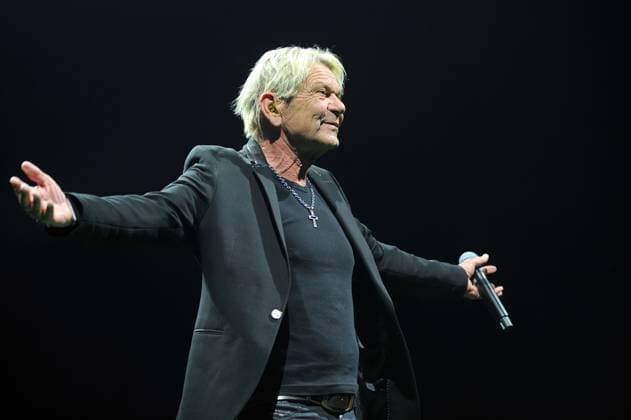 Die Schlagernacht des Jahres. Sänger Matthias Reim während eines Auftrittes im Rahmen der Schlagernacht des Jahres am 29.03.2025 in der SAP-Arena Mannheim. 20250329MWI034124 *** Die Schlagernacht des Jahres Singer Matthias Reim during a performance as part of the Schlagernacht des Jahres at the SAP Arena Mannheim on 29 03 2025 20250329MWI034124